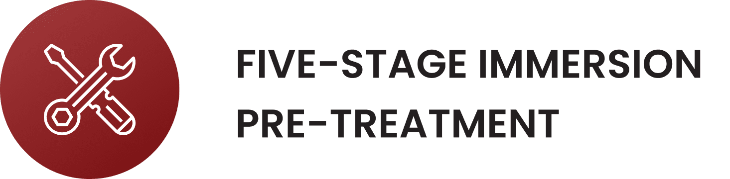 Five-Stage Immersion Pre-Treatment