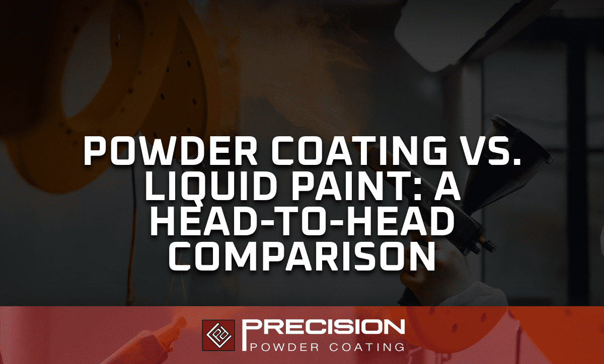 Powder Coating vs liquid paint title frame